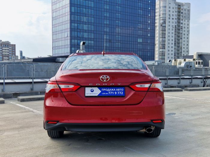 Toyota Camry XV70 · Рестайлинг